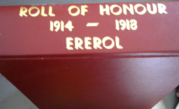 Image for Roll of Honour 1914-1918 Ererol