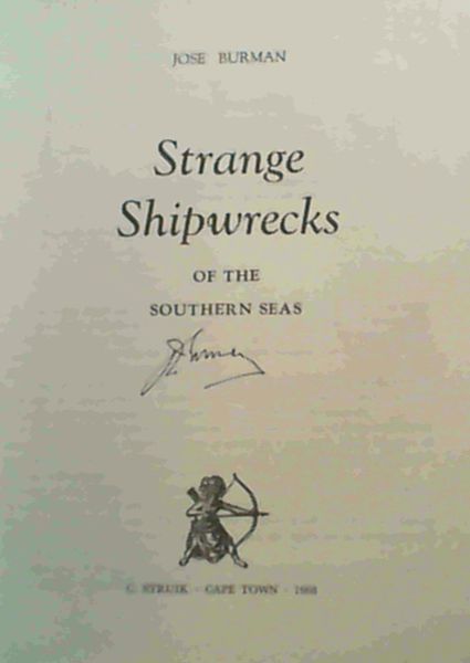 Image for Strange Shipwrecks of the Southern Seas