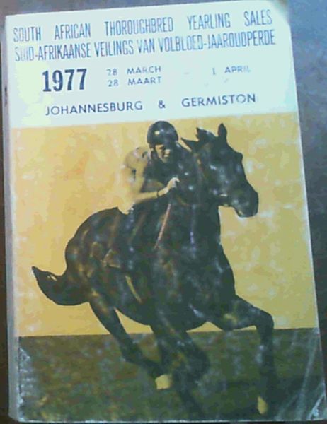 Image for South African Thoroughbred Yearling Sales 28 March-1 April 1977