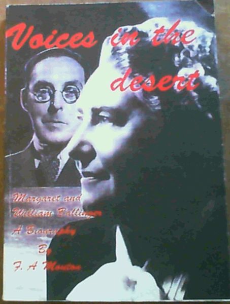 Image for Voices in the desert: Margaret and William Ballinger : a biography