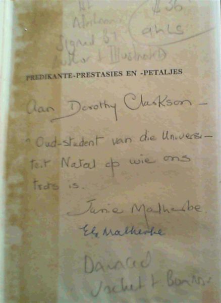Image for Predikante-Prestasies en -Petaljes