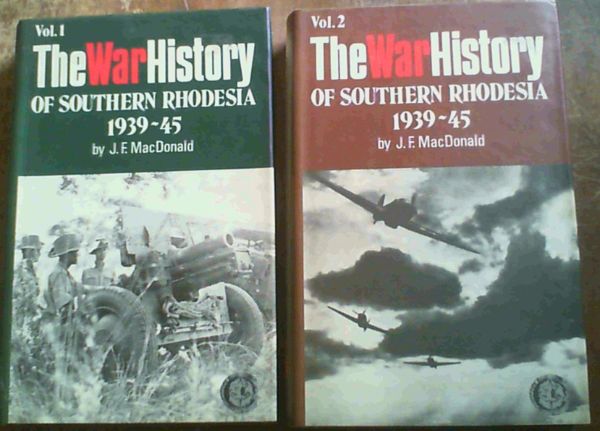 Image for The War History of Southern Rhodesia, 1939-45 (Rhodesiana reprint library--silver series)