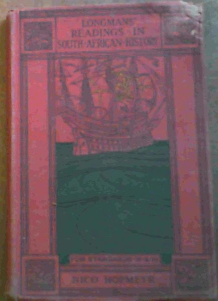 Image for Longmans' Readings in South African History for standards III and IV