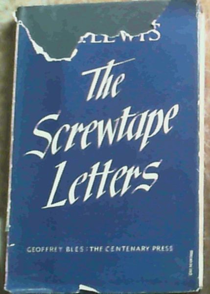 Lewis, C.S. .. The Screwtape Letters - Picture 1 of 3