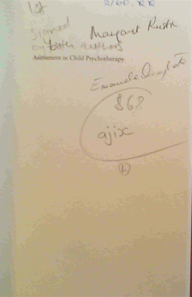 Rustin, Margaret and Quagliata, Emanuela ( .. Assessment in Child Psychotherapy