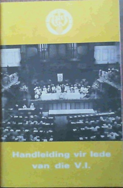 Image for Handleiding vir Lede van die V. I. / Members' Guide to the W.I.
