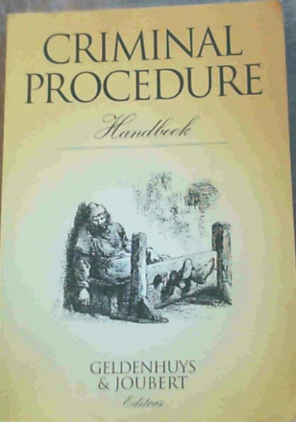 Image for Criminal Procedure Handbook