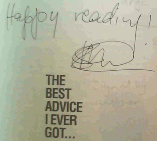 Image for The Best Advice I Ever Got