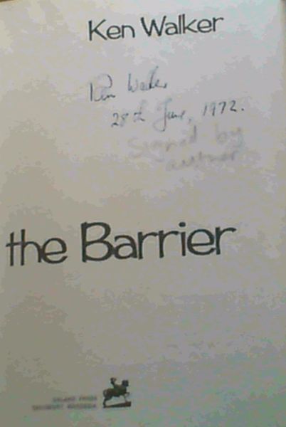 Image for The Barrier