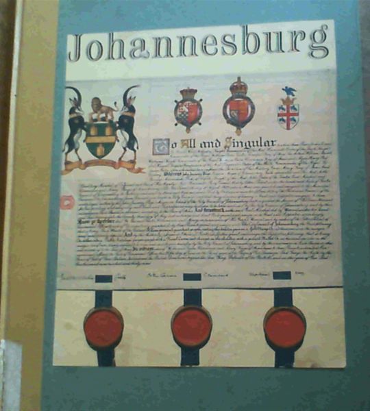 Image for Pictorial History of Johannesburg - City of Johannesburg Africana Museum Frank Connock Publication No. 3