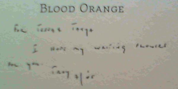 Image for Blood Orange
