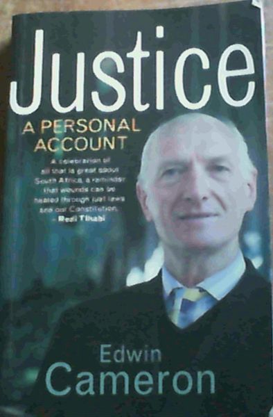 Image for Justice: A Personal Account