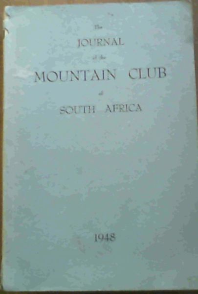 Image for The Journal of the Mountain Club of South Africa Number 51 for the Year 1948