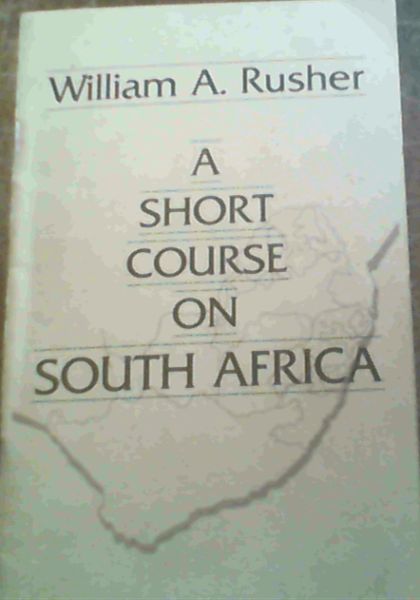 Image for A Short Course on South Africa