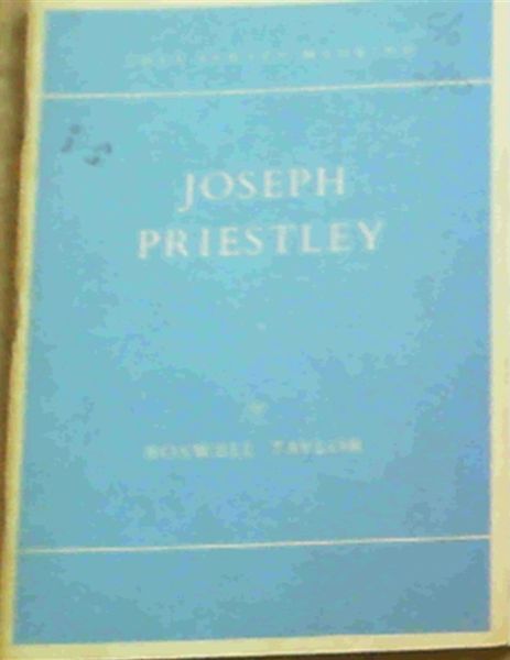 Image for Joseph Priestley : The Man of Science (They Served Mankind 3)