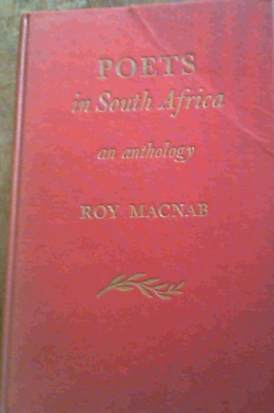 Image for Poets in South Africa; An Anthology