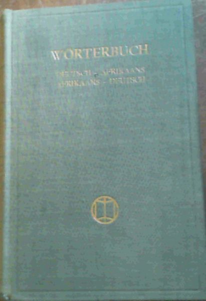 Image for Steyn - Schulze - Gutsche Worterbuch Deutsch - Afrikaans, Afrikaans - Deutsch