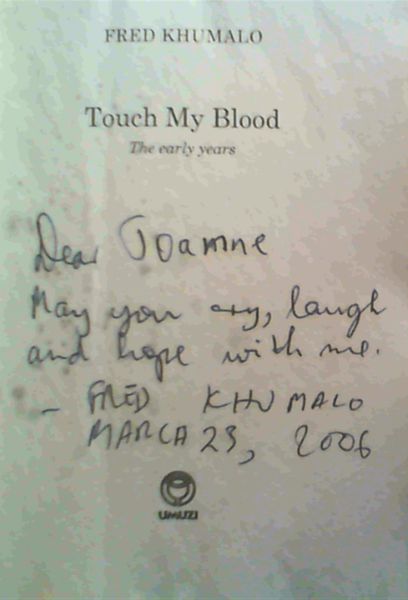 Image for Touch My Blood: The Early Years