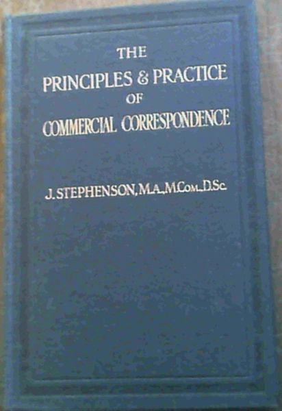 Image for The Principles & Practice Of Commercial Correspondence
