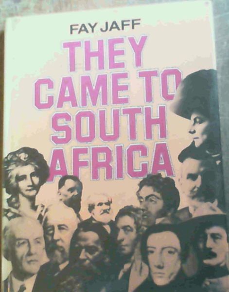 Image for They Came to South Africa