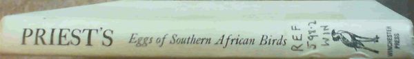 Image for Priest's Eggs of Southern African Birds