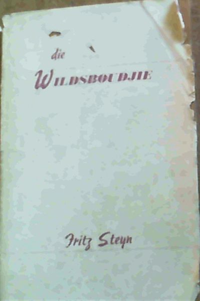Image for Die Wildsboudjie
