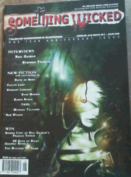 Image for Something Wicked : Tales of Darkness & Suspense : Issue No. 5, Nov 07 - Jan '08
