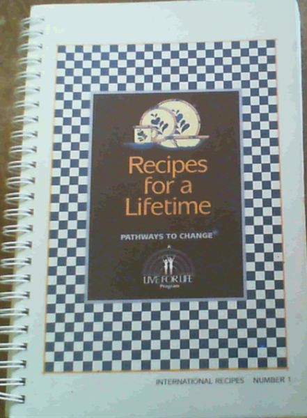 Image for Recipes for a Lifetime - International Recipes Number 1