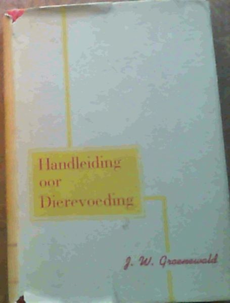 Image for Handleiding Oor Dierevoeding