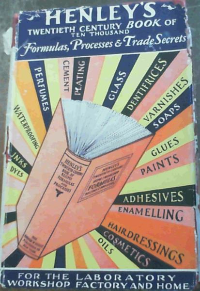 Image for Henley's Twentieth Century Book of Formulas, Processes and Trade Secrets