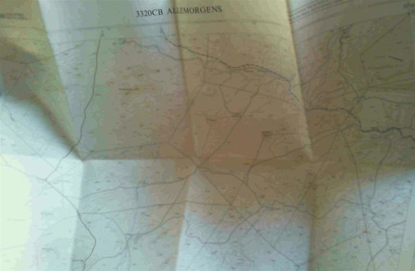 Image for 3320CB Allemorgens (Western Cape) 1: 50 000