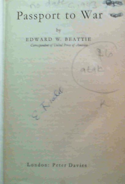 Image for Passport to War