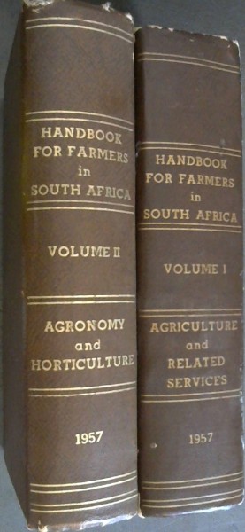 Image for Handbook for Farmers in South Africa - 2 volumes