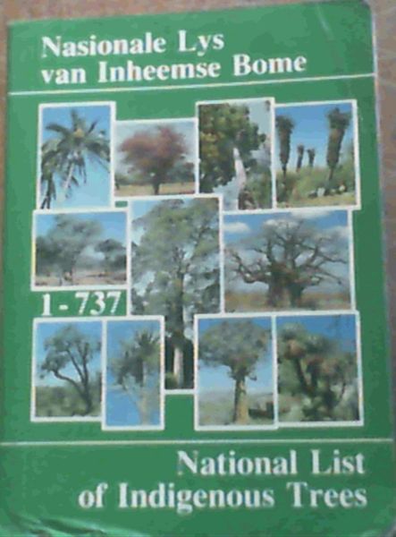 Image for Nasionale lys van inheemse bome (Afrikaans Edition)