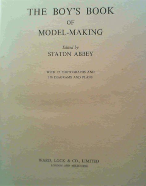 Image for The Boy's Book Of Model-Making