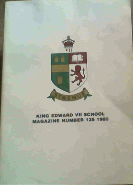 Image for King Edward VII School Magazine Number 125 1988