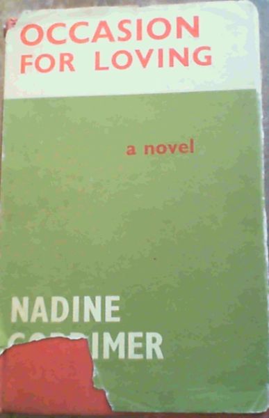 Image for Occasion For Loving; A Novel