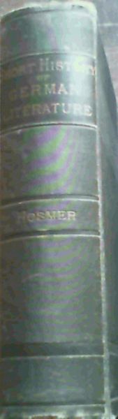 Image for A short history of German Literature