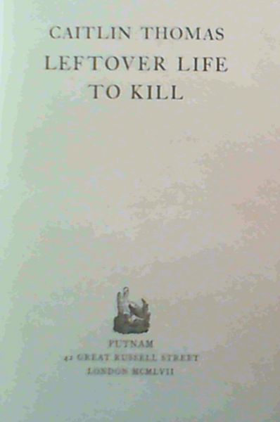 Image for Leftover Life to Kill