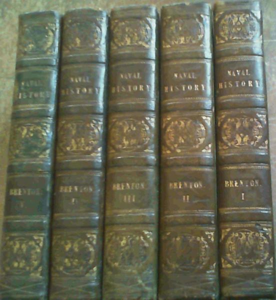 Image for The Naval History of Great Britain from the year MDCCLXXXIII to MDCCCXII - Five Volumes