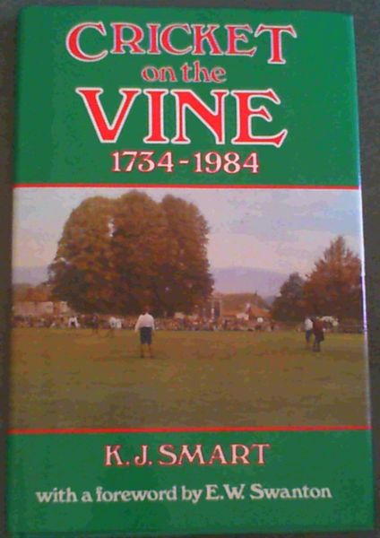 Image for Cricket on the Vine, 1734-1984