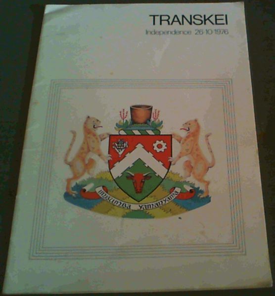 Image for Transkei - Independence 26.10.76
