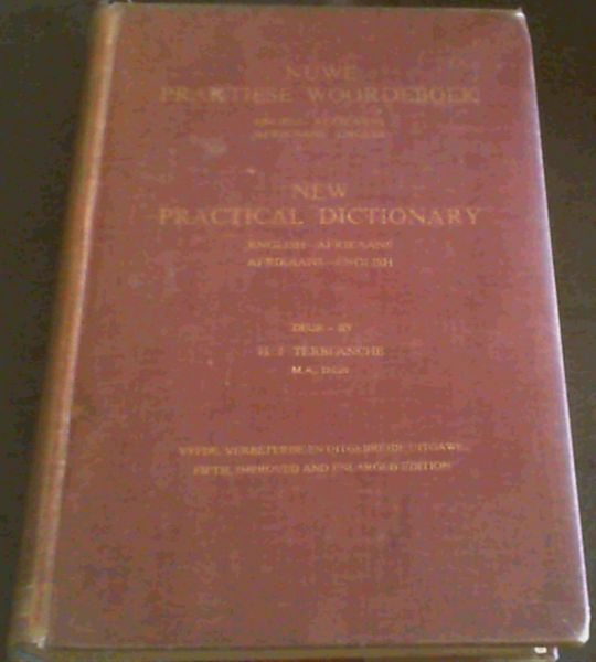 Image for New Practical Dictionary / Nuwe Praktiese Woordeboek. English - Afrikaans / Afrikaans - English