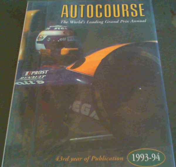 Henry, Alan [Edito .. Autocourse: The World's Leading Grand Prix Annual/1993-94