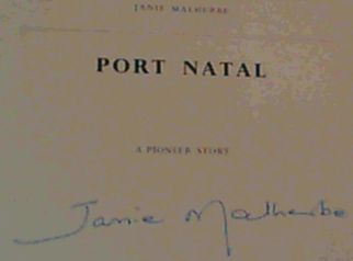 Image for Port Natal : A Pioneer Story