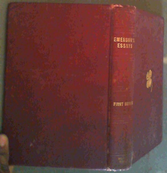 Emerson, R W .. Essays - First Series - Picture 1 of 3