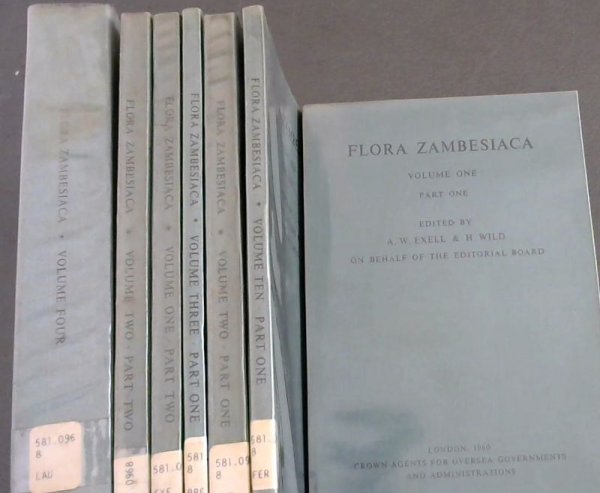 Image for Flora Zambesiaca : Mozambique, Federation of Rhodesia and Nyasaland, Bechuanaland Protectorate - incomplete set (details in description)