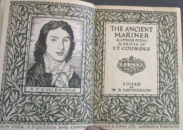 Image for The Ancient Mariner & Other Poems & Prose Of S. T. Coleridge