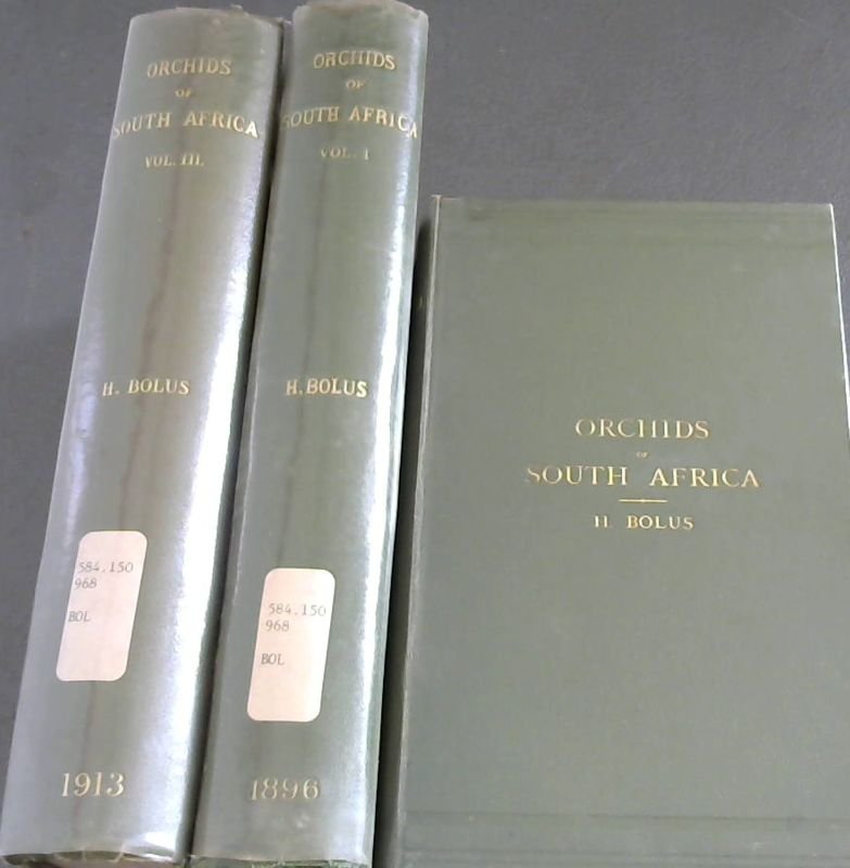 Image for Icones Orchidearum Austro-Africanarum Extra-Tropicarum ; Figures, with Descriptions, of Extra-Tropical South African Orchids - 3 Volumes