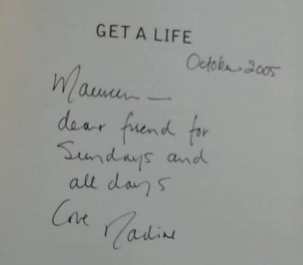 Gordimer, Nadine .. Get a Life